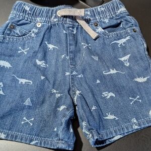 The Children's Place Blue Dinosaur Print Shorts